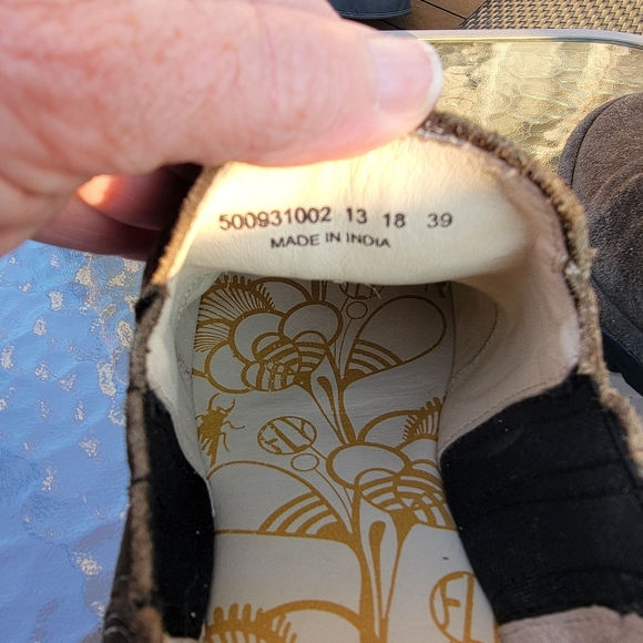 Fly London Tan Suede Slip On Shoes Wate Size 39 should be a 38 - Picture 8 of 9